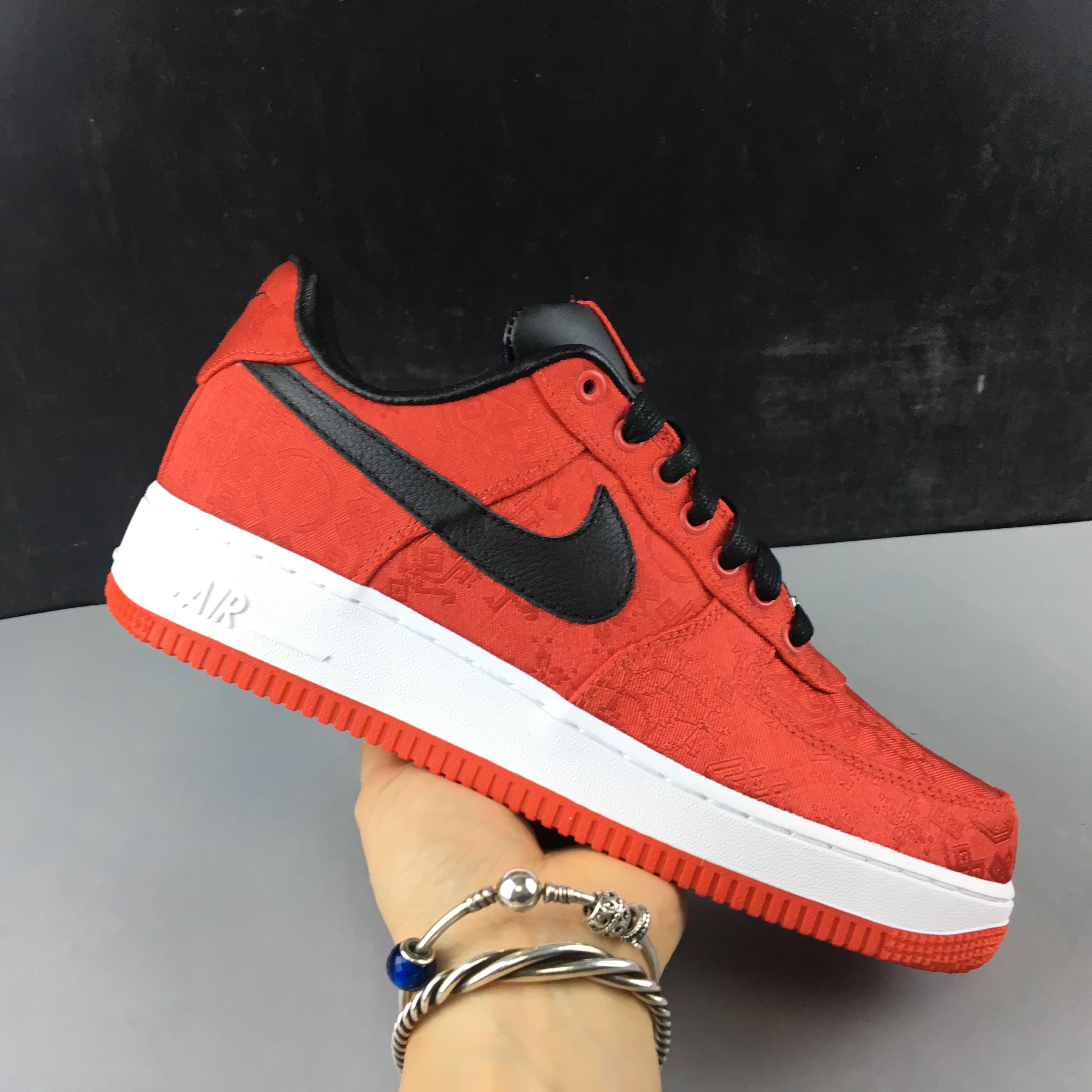 CLOT x NIKE AIR FORCE 1 AF1 WORLD 358701-601